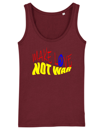 Make Love Not War 4 Burgundy