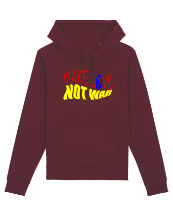 Make Love Not War 4 Burgundy