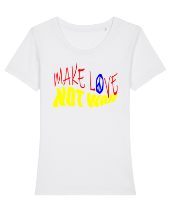 Make Love Not War 4 White