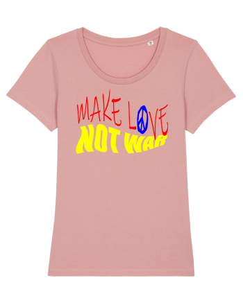 Make Love Not War 4 Canyon Pink