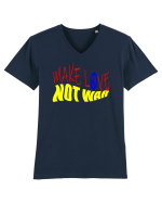 Make Love Not War 4 Tricou mânecă scurtă guler V Bărbat Presenter