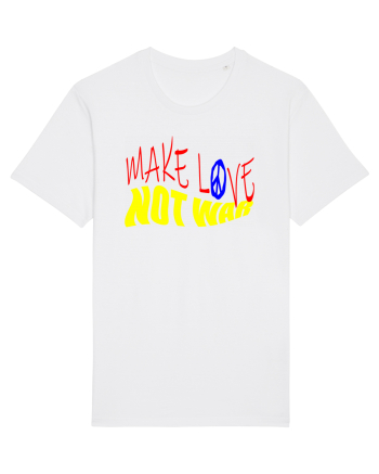 Make Love Not War 4 White