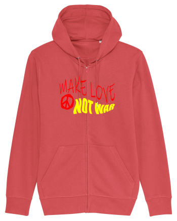 Make Love Not War 5 Carmine Red