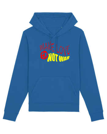 Make Love Not War 5 Royal Blue
