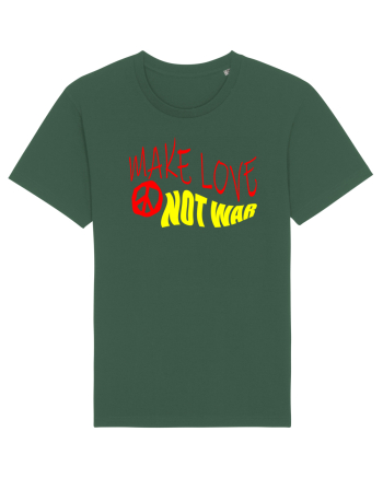 Make Love Not War 5 Bottle Green