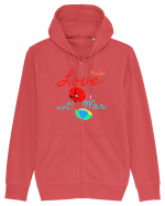 Make Love Not War 6 Hanorac cu fermoar Unisex Connector
