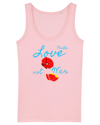 Make Love Not War 7 Cotton Pink