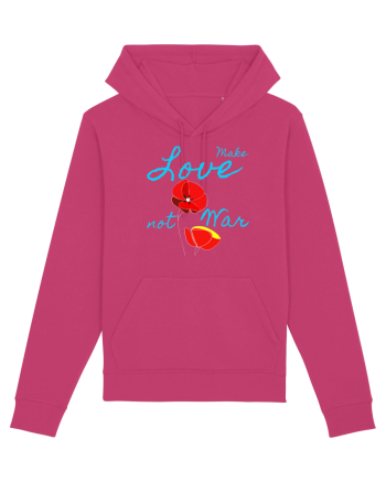 Make Love Not War 7 Raspberry