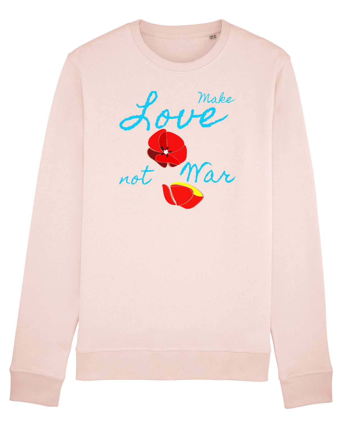 Bluză mânecă lungă Unisex Rise Candy Pink