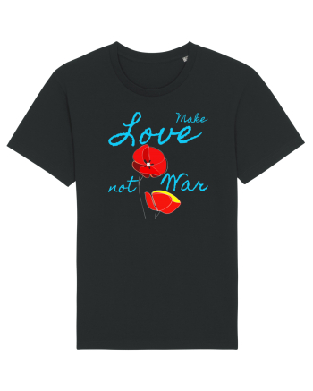 Make Love Not War 7 Black