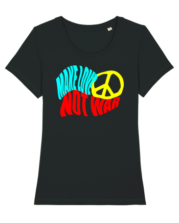 Make Love Not War 8 Black
