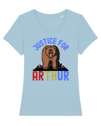 Justice For Arthur Sky Blue