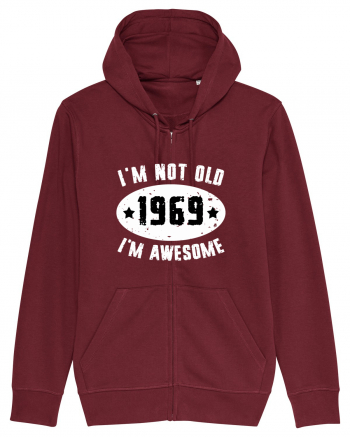 I'm Not Old I'm Awesome 1969 Burgundy
