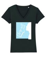 Choose Well Tricou mânecă scurtă guler V Damă Evoker