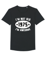 I'm Not Old I'm Awesome 1975 Tricou mânecă scurtă guler larg Bărbat Skater