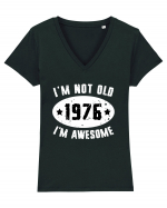 I'm Not Old I'm Awesome 1976 Tricou mânecă scurtă guler V Damă Evoker