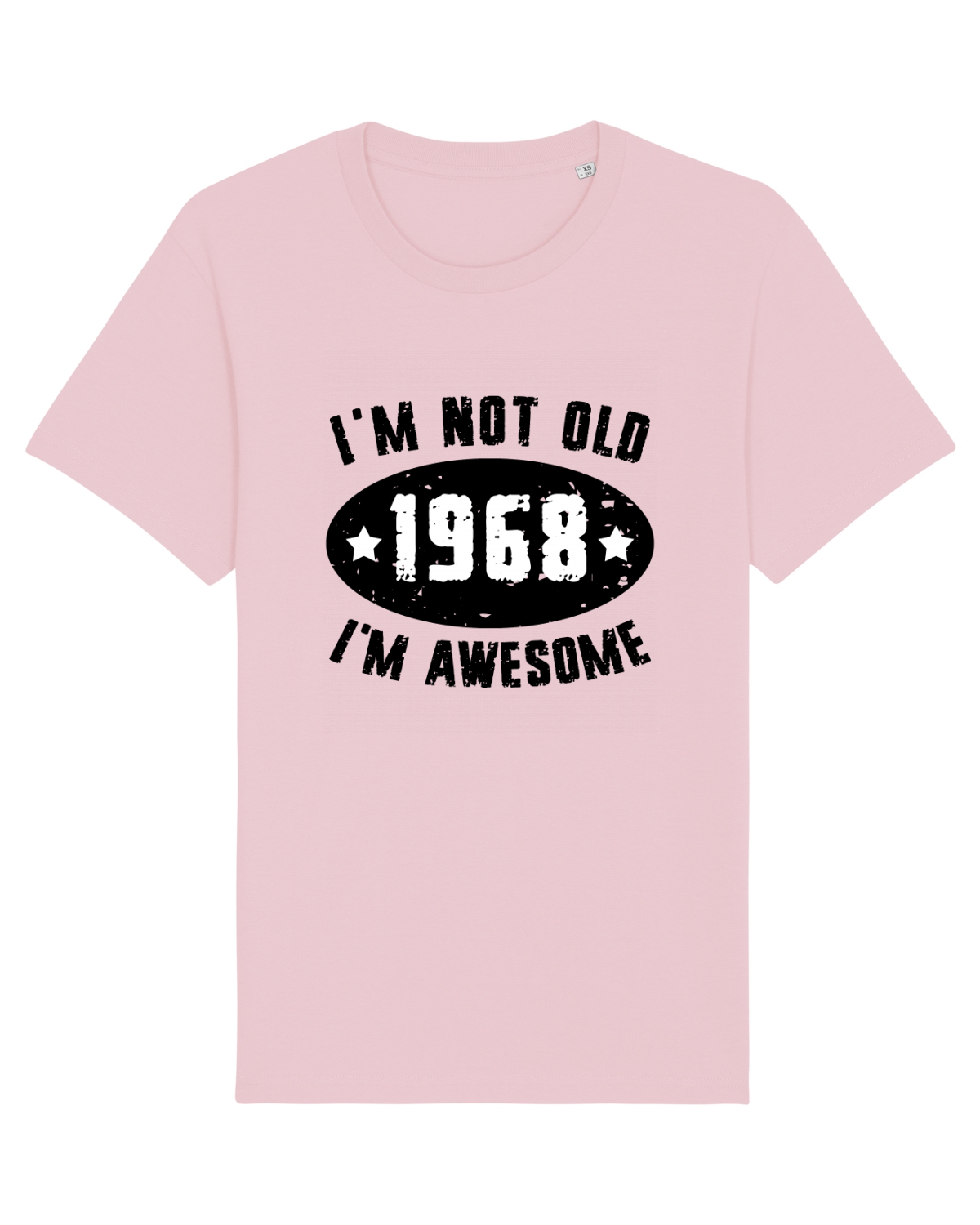 Tricou mânecă scurtă Unisex Rocker Cotton Pink