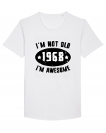 I'm Not Old I'm Awesome 1968 Tricou mânecă scurtă guler larg Bărbat Skater