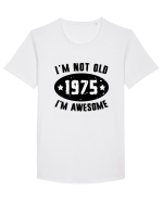 I'm Not Old I'm Awesome 1975 Tricou mânecă scurtă guler larg Bărbat Skater
