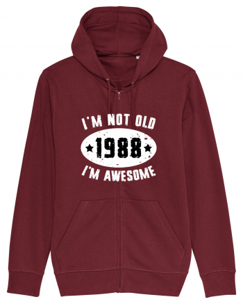 I'm Not Old I'm Awesome 1988 Burgundy