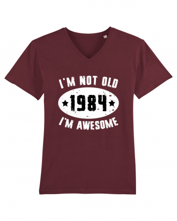 I'm Not Old I'm Awesome 1984 Burgundy