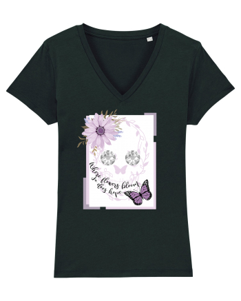 Where Flowers Bloom Black