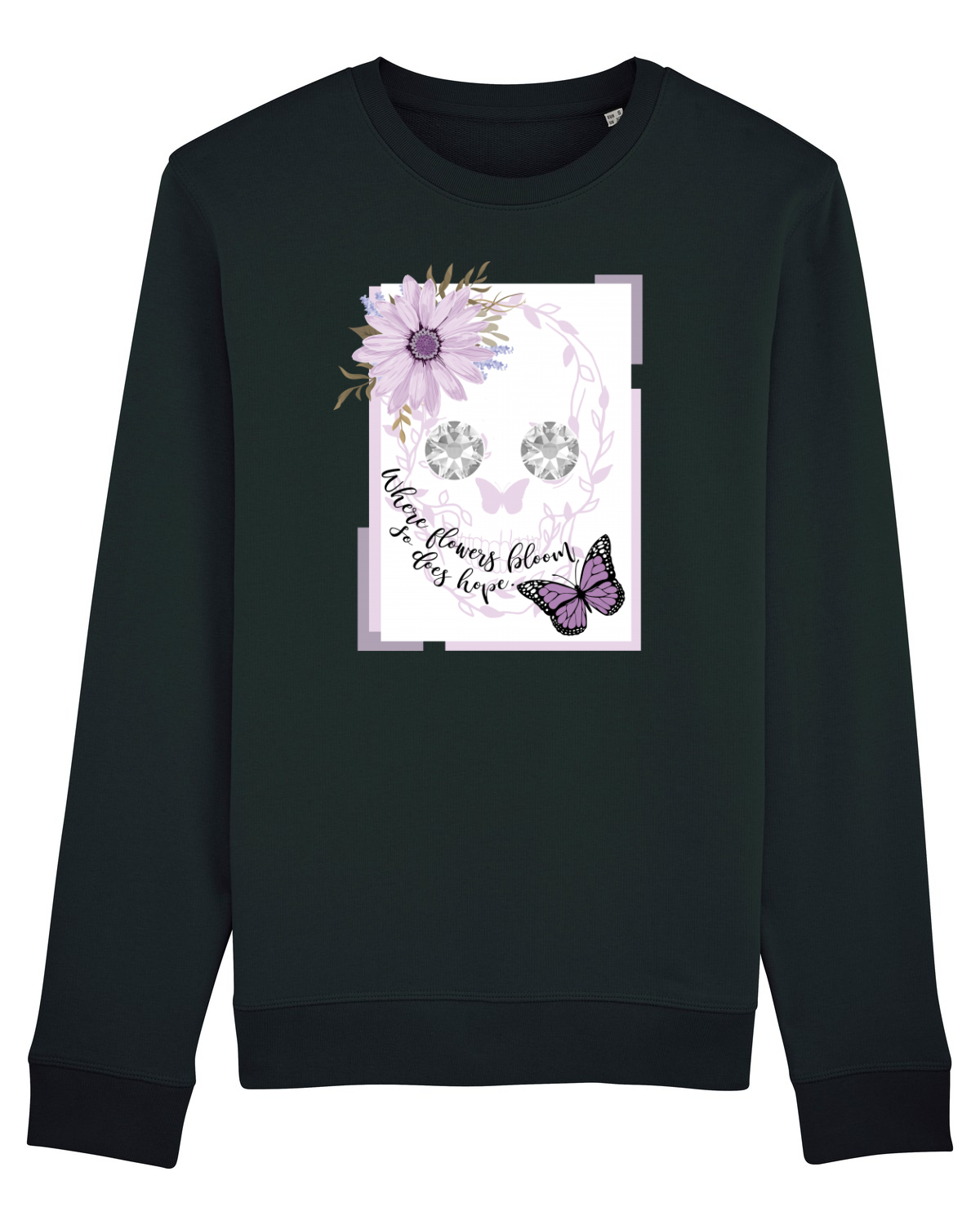 Bluză mânecă lungă Unisex Rise Black