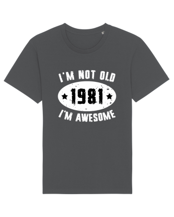 I'm Not Old I'm Awesome 1981 Anthracite