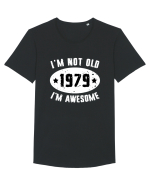 I'm Not Old I'm Awesome 1979 Tricou mânecă scurtă guler larg Bărbat Skater