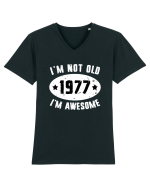 I'm Not Old I'm Awesome 1977 Tricou mânecă scurtă guler V Bărbat Presenter