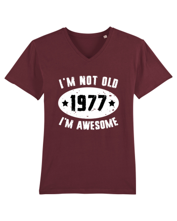 I'm Not Old I'm Awesome 1977 Burgundy