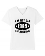 I'm Not Old I'm Awesome 1989 Tricou mânecă scurtă guler V Bărbat Presenter