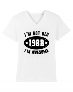 I'm Not Old I'm Awesome 1988 Tricou mânecă scurtă guler V Bărbat Presenter