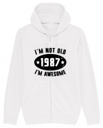 I'm Not Old I'm Awesome 1987 Hanorac cu fermoar Unisex Connector