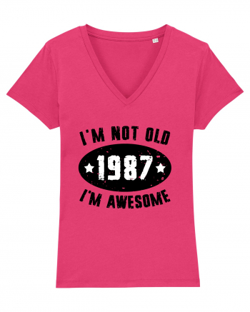 I'm Not Old I'm Awesome 1987 Raspberry