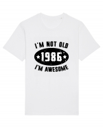 I'm Not Old I'm Awesome 1986 Tricou mânecă scurtă Unisex Rocker