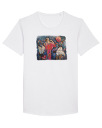 Goddess Tricou mânecă scurtă guler larg Bărbat Skater