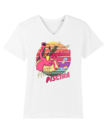 Adios Scoala Hello Piscina Viata de Profesor Student ElevTricou de Vara Tricou mânecă scurtă guler V Bărbat Presenter