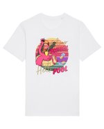 Adios School Hello Pool Teacher Student Life Sunset  Summer Tee Tricou mânecă scurtă Unisex Rocker