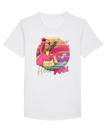 Adios School Hello Pool Teacher Student Life Sunset  Summer Tee Tricou mânecă scurtă guler larg Bărbat Skater