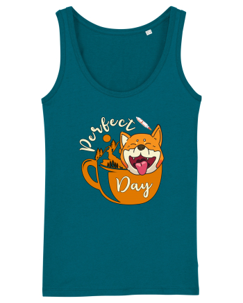 Ziua Perfecta Cafea Drumetie Catelul Shiba Inu Ocean Depth