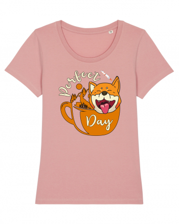 Ziua Perfecta Cafea Drumetie Catelul Shiba Inu Canyon Pink