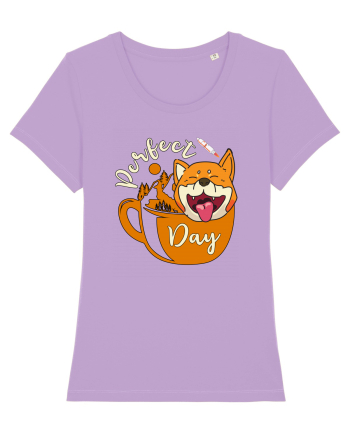 Ziua Perfecta Cafea Drumetie Catelul Shiba Inu Lavender Dawn