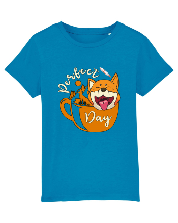 Ziua Perfecta Cafea Drumetie Catelul Shiba Inu Azur