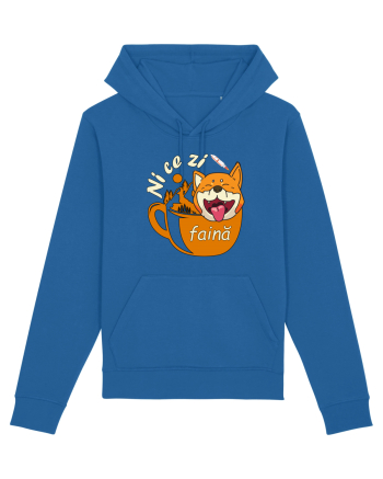 Shiba Inu Caine Cafea Ni Ce Zi Faina Ardelean la Drumetie Royal Blue