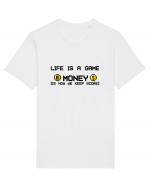 Life Is a Game - Money Tricou mânecă scurtă Unisex Rocker
