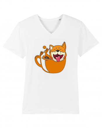 Tricou dristractiv de drumetie si nu numai White