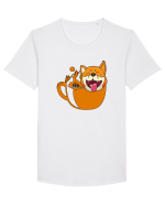Tricou dristractiv de drumetie si nu numai Tricou mânecă scurtă guler larg Bărbat Skater