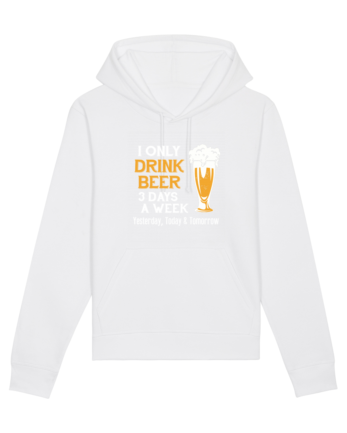 Hanorac Unisex Drummer White