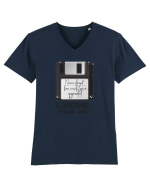Loading - Please Wait Tricou mânecă scurtă guler V Bărbat Presenter